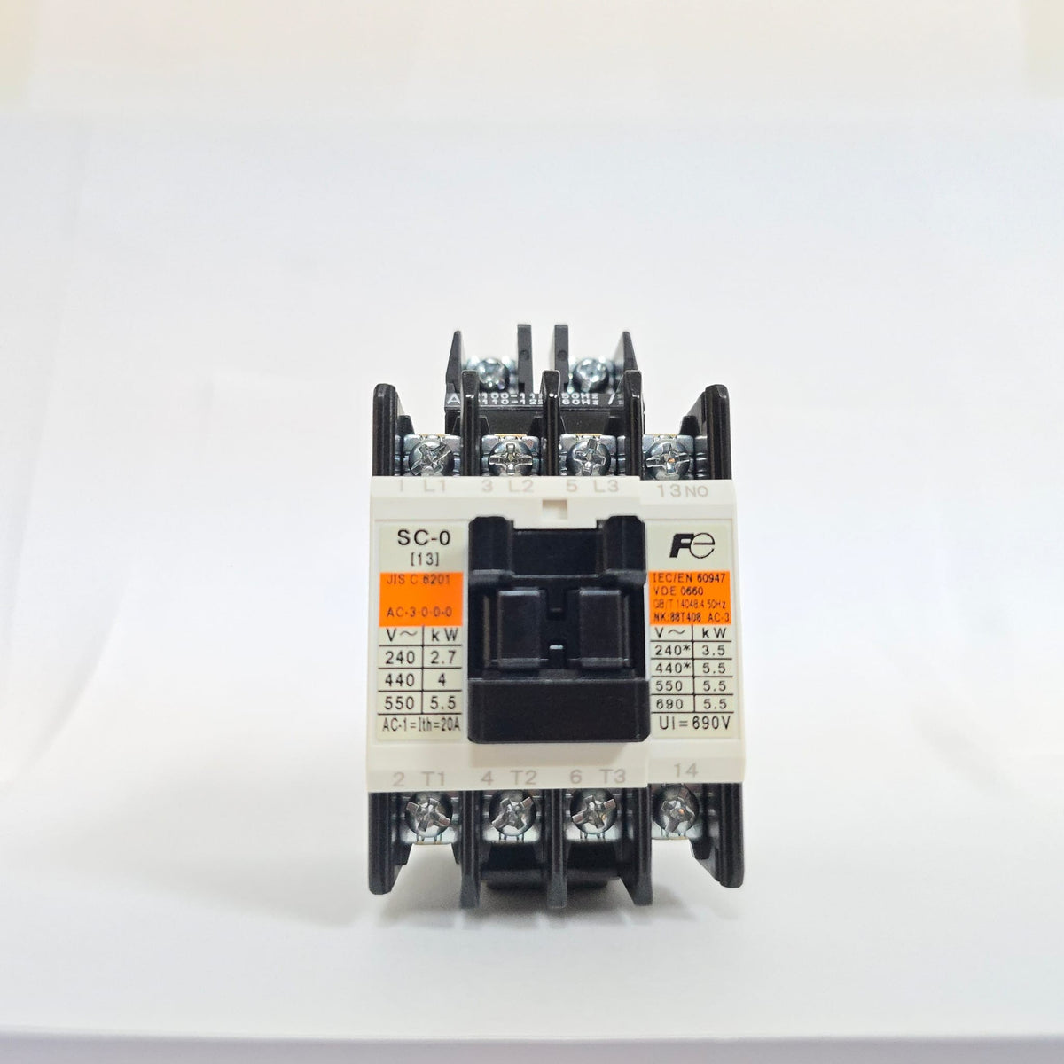 FUJI Magnetic Contactor SC-0 3A1a Coil: 110V