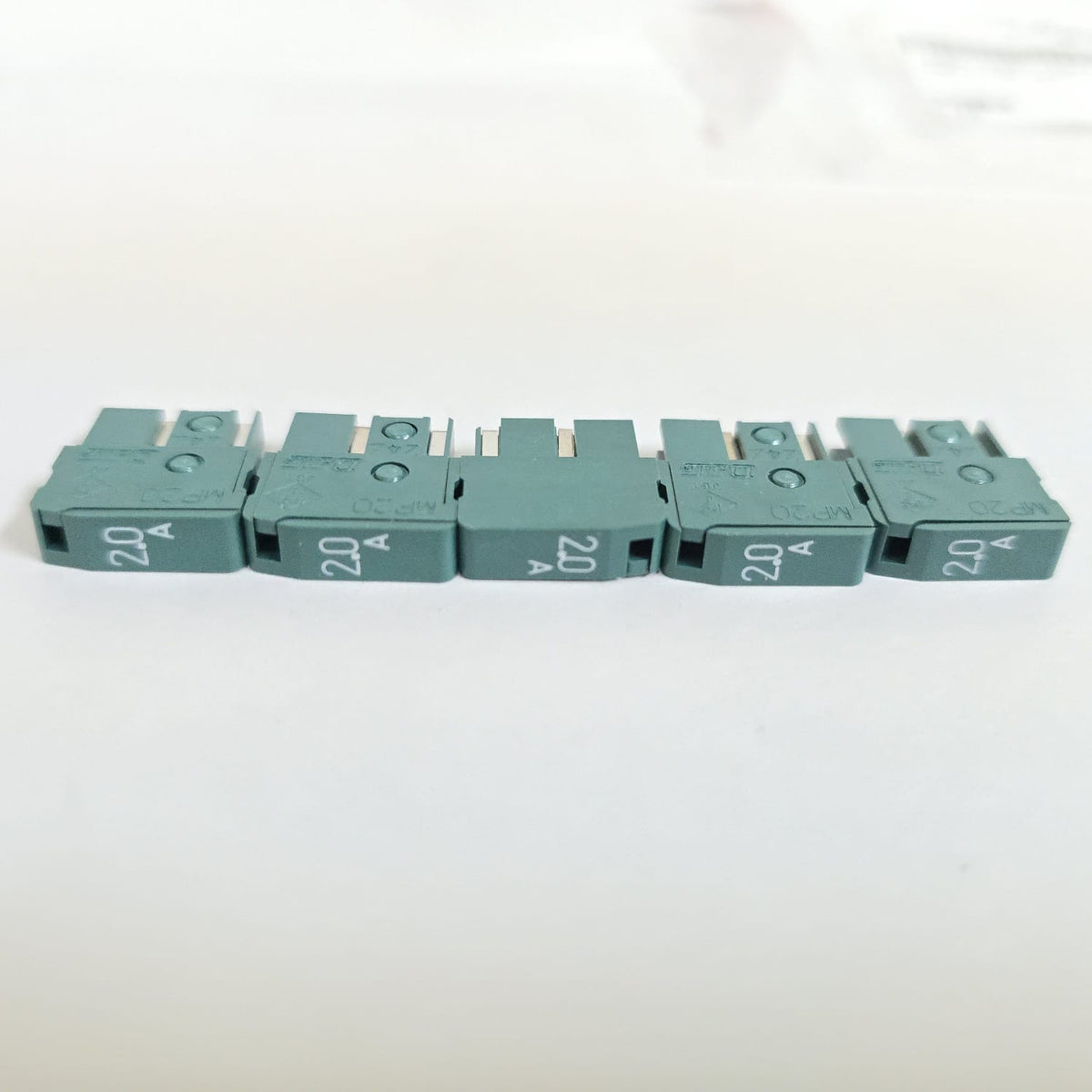 Fanuc A60L-0001-0046#2.0 FUSE 1.0AMP (DAITO),GREEN with ALARM INDICATOR (5pcs)