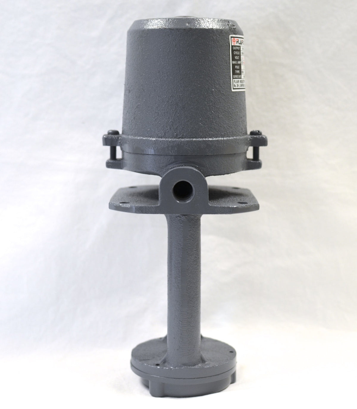 1/8 HP Machinery Coolant Pump, 110/220V, 1PH, 150mm (6”) Shaft, FLAIR MC-8150-1