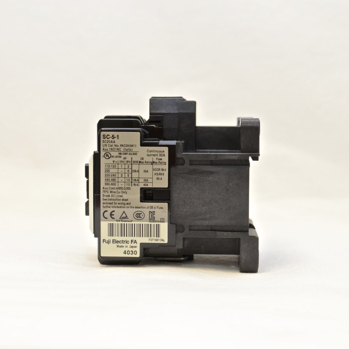 FUJI Magnetic Contactor SC-5-1 3A1a1b Coil: 100~120V