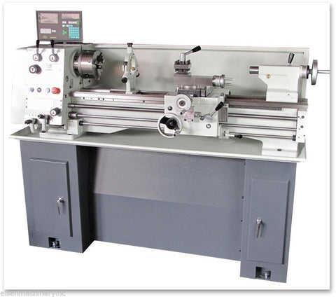EISEN 1236GH Bench Lathe with DRO, TTA & Stand, 3-Phase 220V, Taiwan Made