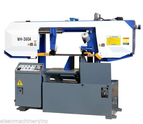 Eisen WH-360A Heavy Duty Column Type Bandsaw 14" Capacity, 5HP Motor, Semi-Auto