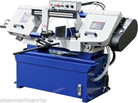 EISEN 916W Horizontal Bandsaw with 1.5HP, 220V, 3-phase, UL-listed motor