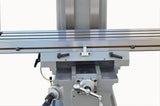 EISEN S-4A Milling Machine, 10"x54" Table, 5 HP, NT40, Free 2-axis DRO
