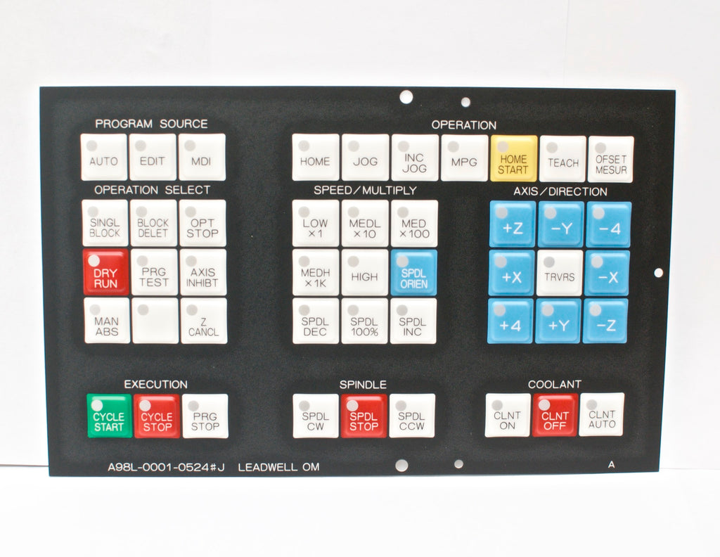 PVC CNC A98l-0001-0524S Machine Membrane Keypad at ₹ 800/piece in New Delhi PVC CNC A98l-0001-0524S Machine Membrane Keypad at ₹ 800/piece in New Delhi