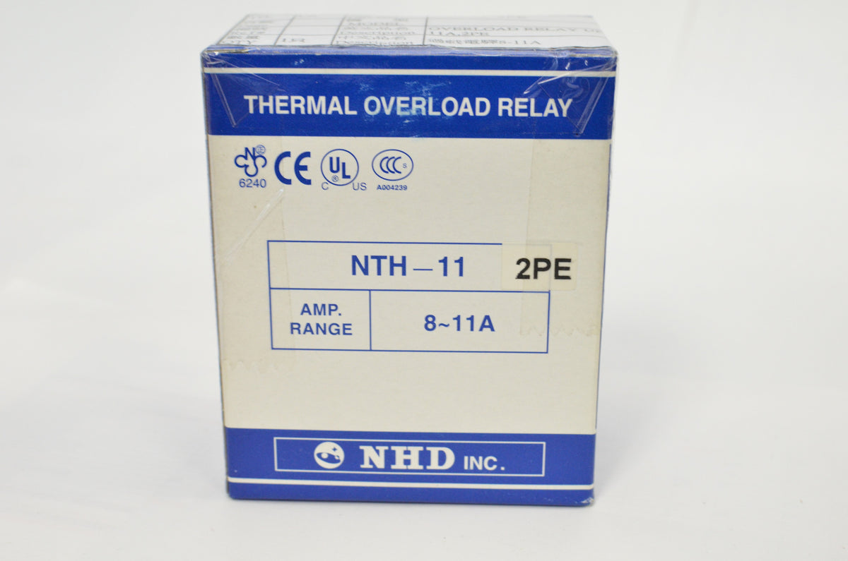 NHD thermal overload relay NTH-11 2PE, 8-11A