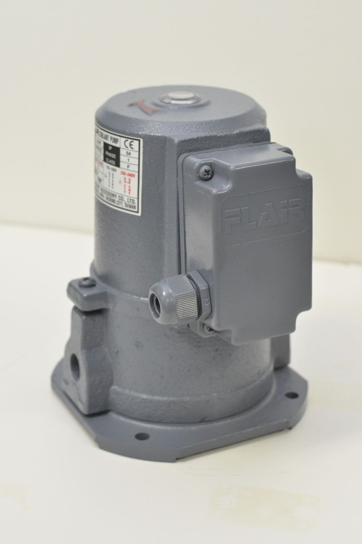1/8 HP Machinery Coolant Pump, 110/220V, 1PH, Suction-type, CE, FLAIR MC-8000-1