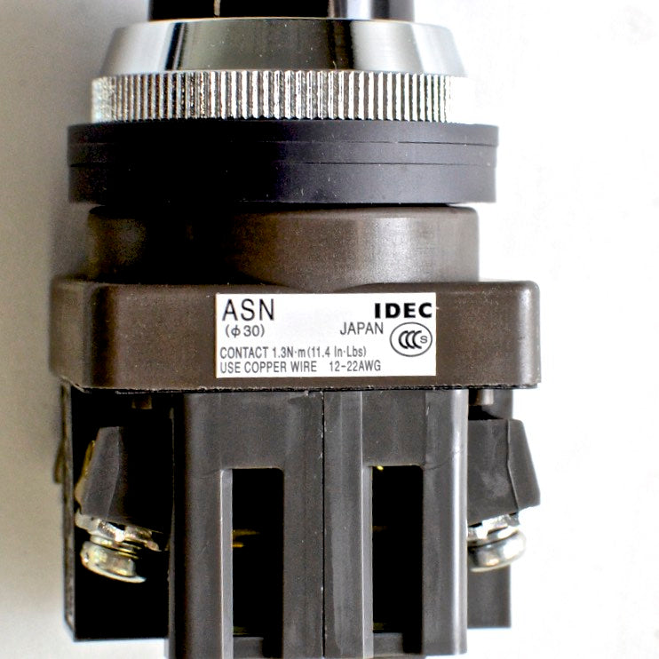 IDEC ASN311 Control Unit ø30 Series, 3 position, Ui 600V. Ith 10A