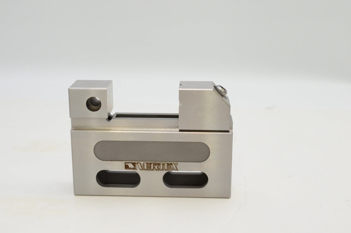 Wire Cut EDM Toolmaker Stainless Hardened Vise, 2" Opening, VERTEX VSTV-50W