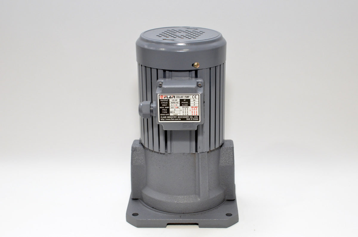 1/2 HP Suction-Type Coolant Pump, 220V/440V, 3PH, NPT 1" Outlet,MC-2000-3 FLAIR