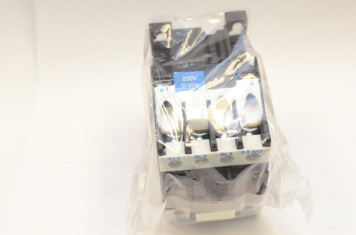 NHD C-12D10H7 Magnetic Contactor for 5.5HP Motor, 230V coil, Normally Open