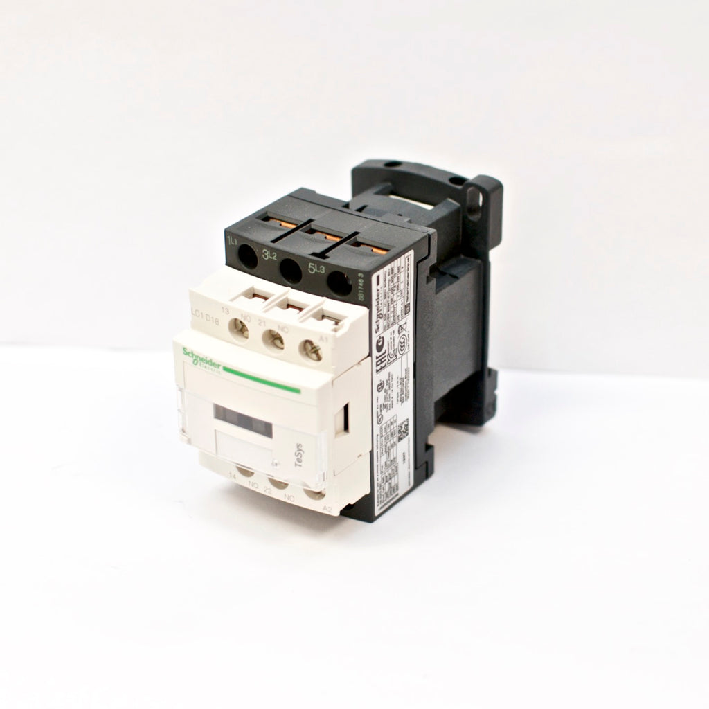 IEC Contactor: 18A, 24 VAC (50/60Hz) coil voltage (PN# DPE18B7 IEC Contactor: 18A, 24 VAC (50/60Hz) coil voltage (PN# DPE18B7