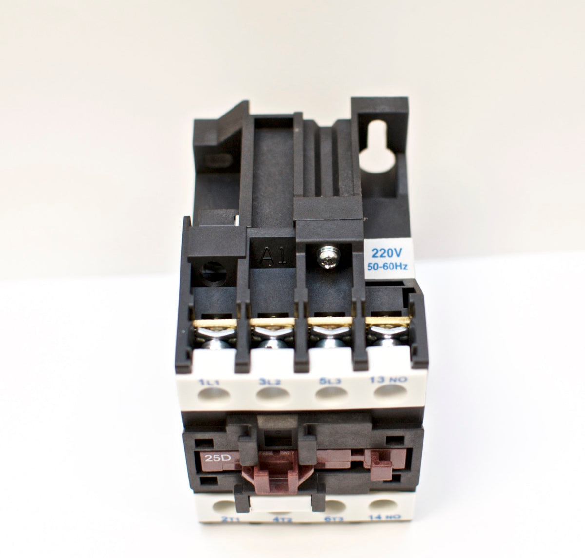 NHD C-25D10G7 magnetic contactor for 10HP motor, 220V coil, normally open
