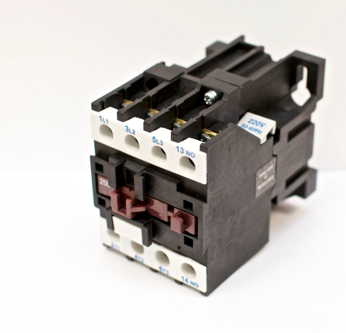 NHD C-25D10G7 magnetic contactor for 10HP motor, 220V coil, normally open