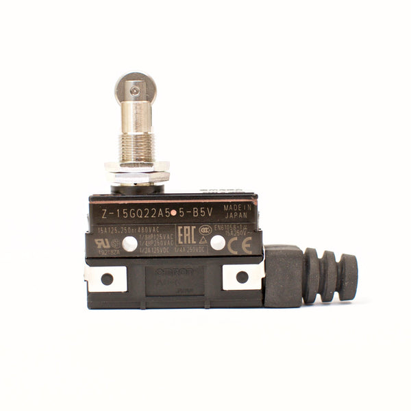 Omron Z-15GQ22A55-B5V Basic Switch, Panel mount roller plunger, 15A