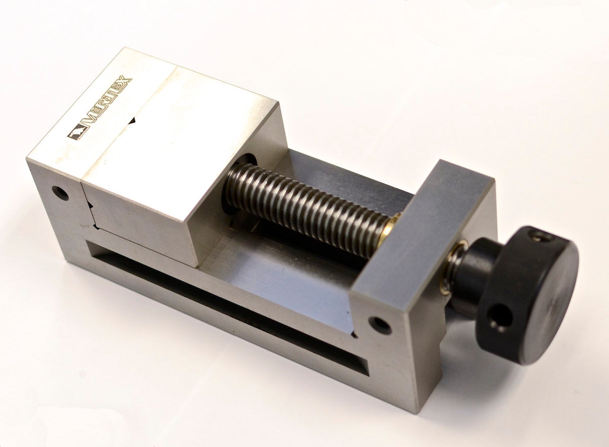 VERTEX Toolmaker Vise VDV-30 Jaw Opening: 75mm (2.95"), Jaw Width 74mm (2.9")