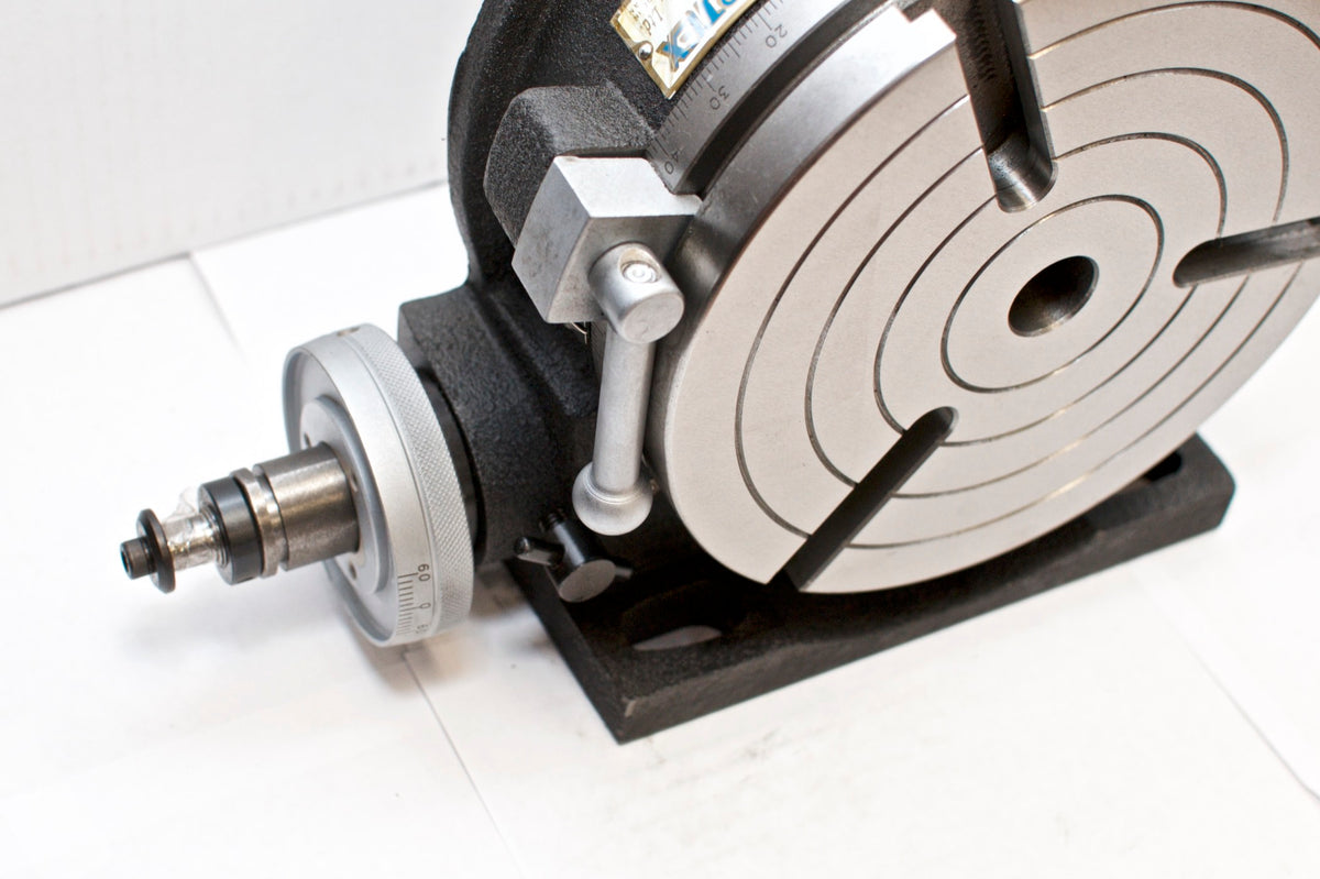 VERTEX HV-8 8" Horizontal / Vertical Rotary Table with Face Plate