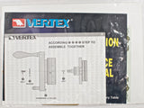 VERTEX HV-8 8" Horizontal / Vertical Rotary Table with Face Plate