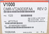 Yaskawa V1000 VFD Inverter Drive 5.5KW (7.37HP), 200V ~ 240V, CIMR-VT2A0030FAA