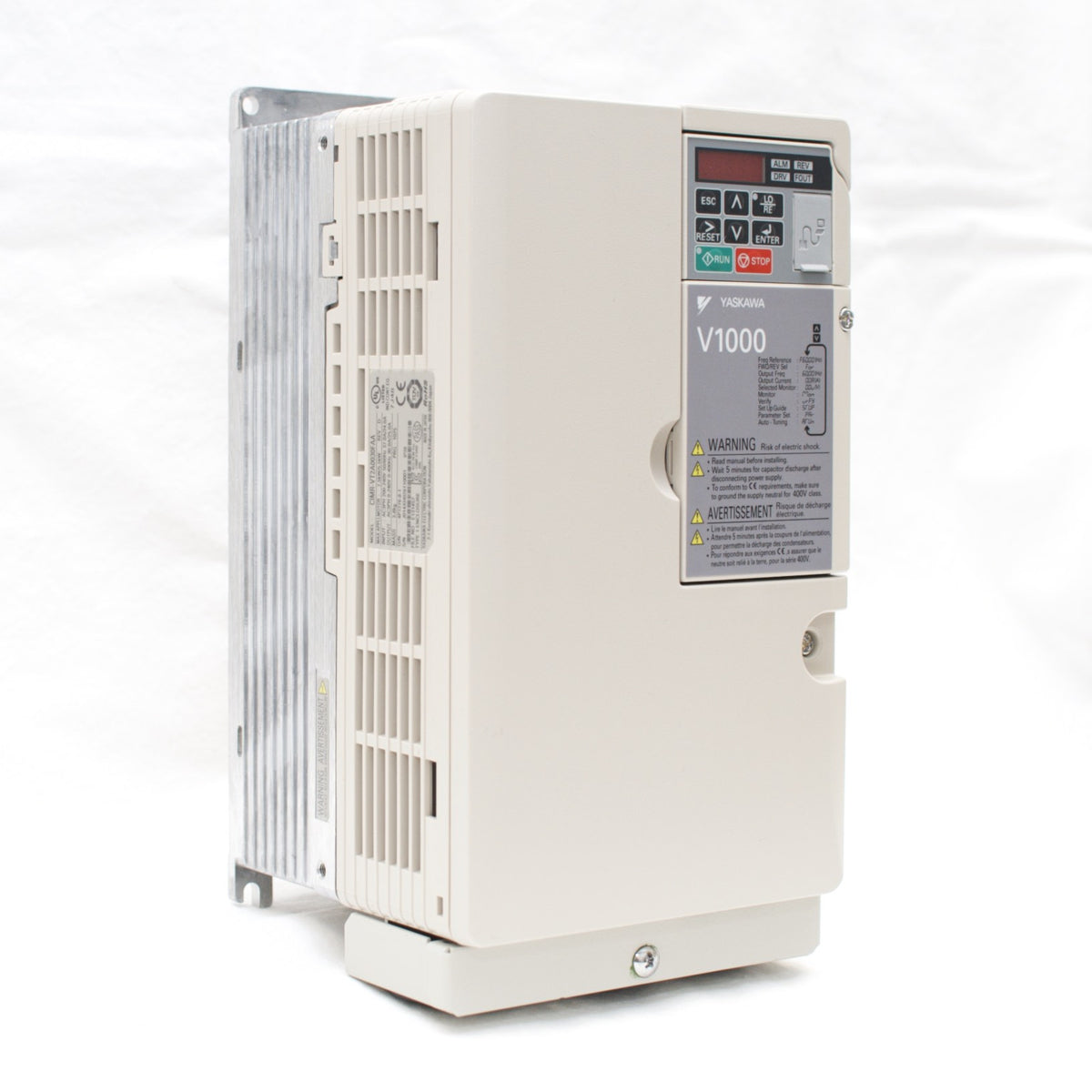 Yaskawa V1000 VFD Inverter Drive 5.5KW (7.37HP), 200V ~ 240V, CIMR-VT2A0030FAA