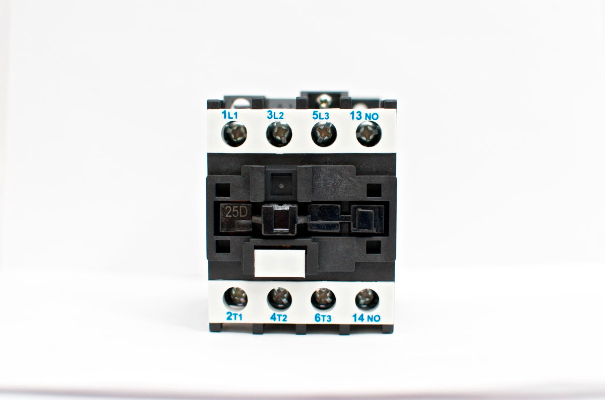 NHD C-25D10A7 magnetic contactor for 10HP motor, 24V coil, normally open