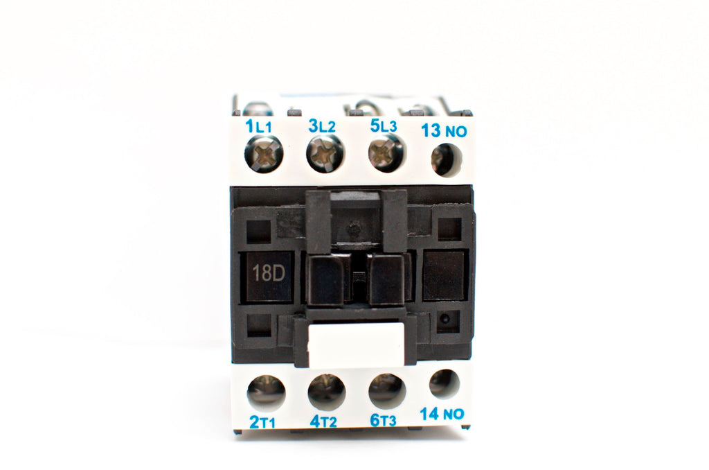 NHD C-18D10A7 magnetic contactor for 7.5HP motor, 24V coil, normally o –  Eisen Machinery Inc
