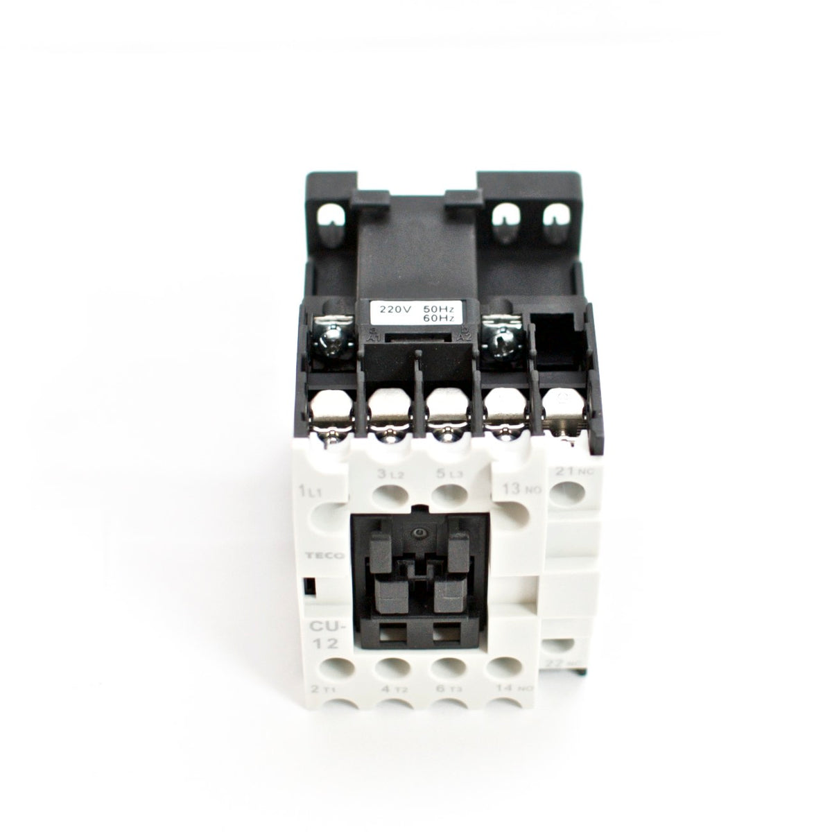 TECO CU-12 Magnetic Contactor, 220VAC Coil Voltage, 3A1a1b Contacts