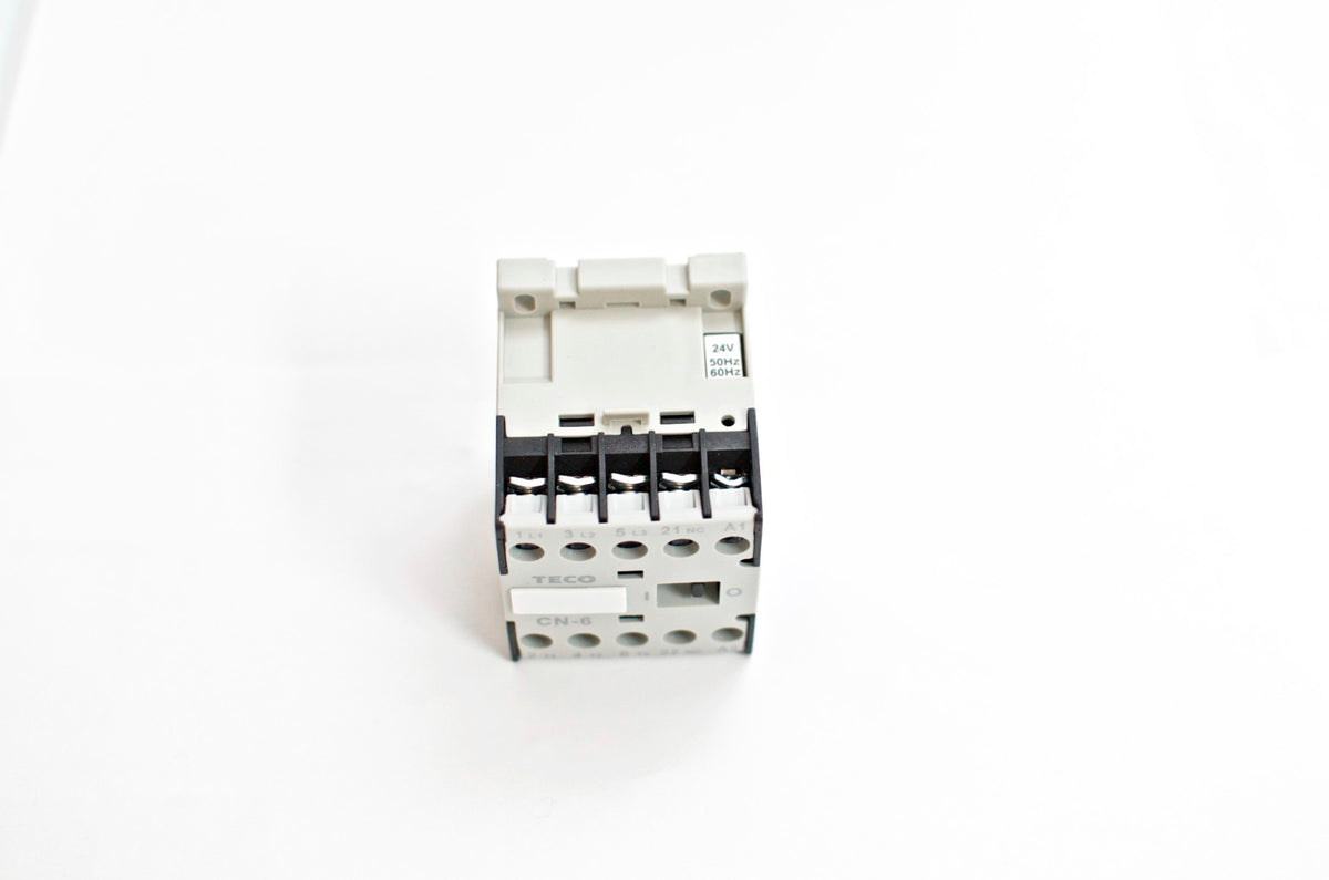 TECO CN-6 magnetic contactor, 24V coil, 3A1b NC