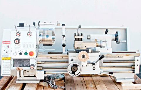 EISEN 1224GH Bench Lathe with DRO, Made in Taiwan, Single-Phase 220V with Stands