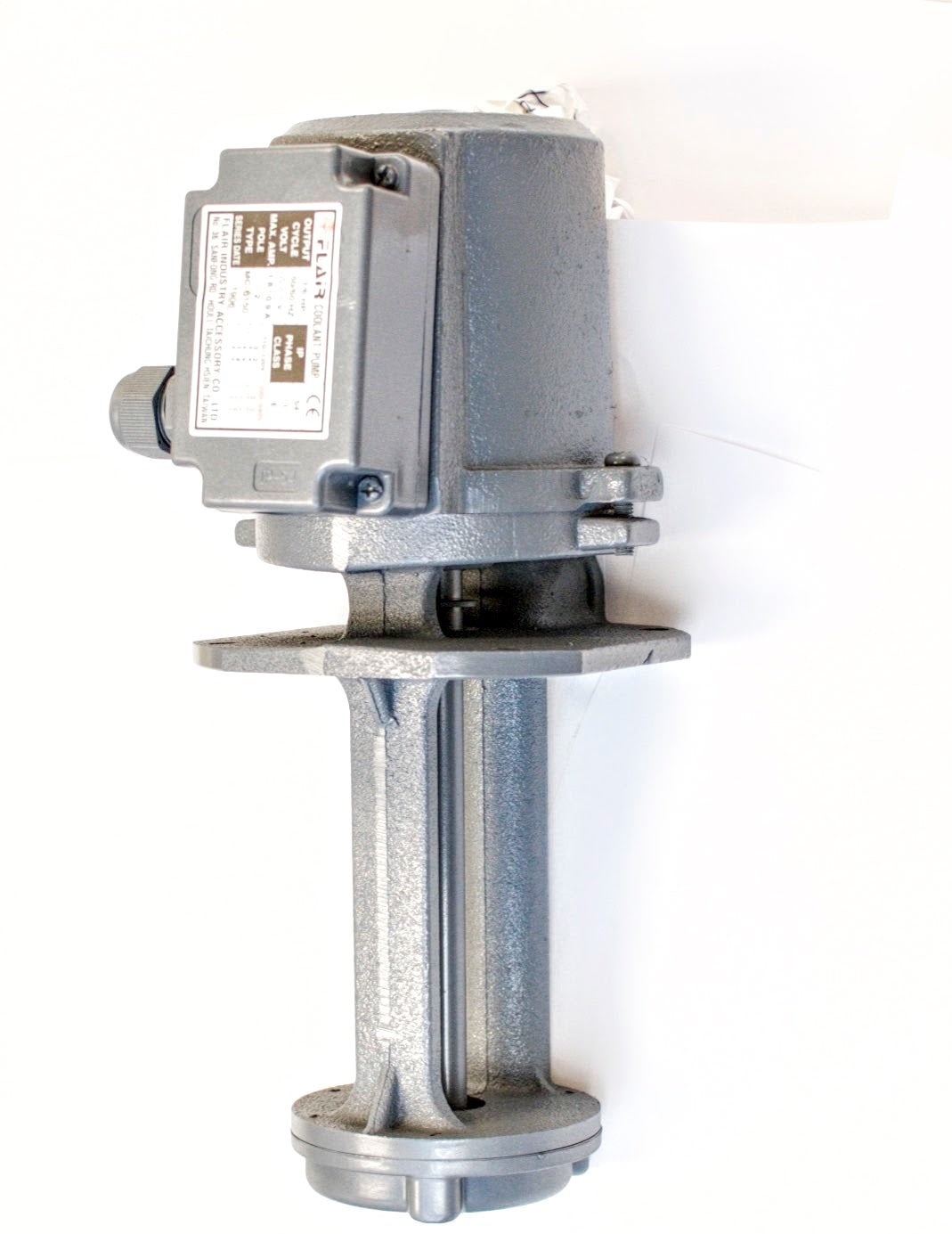 1/6 HP Machinery Coolant Pump, 110V/220V, 1PH, Shaft 6" (150mm),MC-6150-1