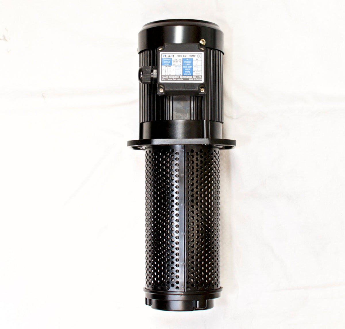 1/4 HP Filtered Coolant Pump, 220V/440V, 3PH, 240mm (9.5"), FLAIR SP-4240-220V