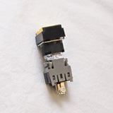FUJI AH164-TL5Y11E3 Yellow Pushbutton Command Switch 24VDC LED (Pack of 5)