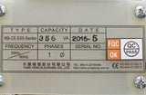 356VA 1PH AC Control Transformer PRI: 220/380/440V SEC: 12/24/110V MB-CE-E05-356