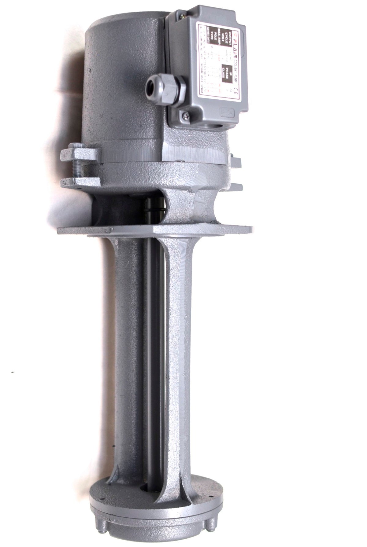 1/4 HP Immersion Coolant Pump, 220V/440V, 3PH, Shaft L=10.6" (270mm)MC-4270-3