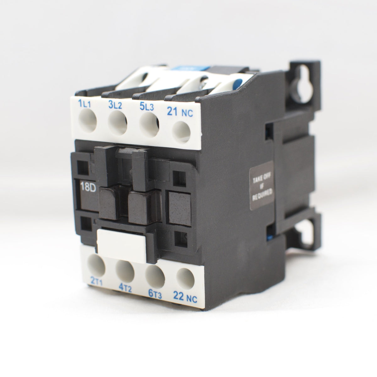 NHD C-18D01H7 magnetic contactor for 7.5HP motor, 230V coil, normally closed