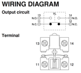 Panasonic VL Mini limit switch AZ8104, Roller arm, 5A 250V (Part No : AZ8104)
