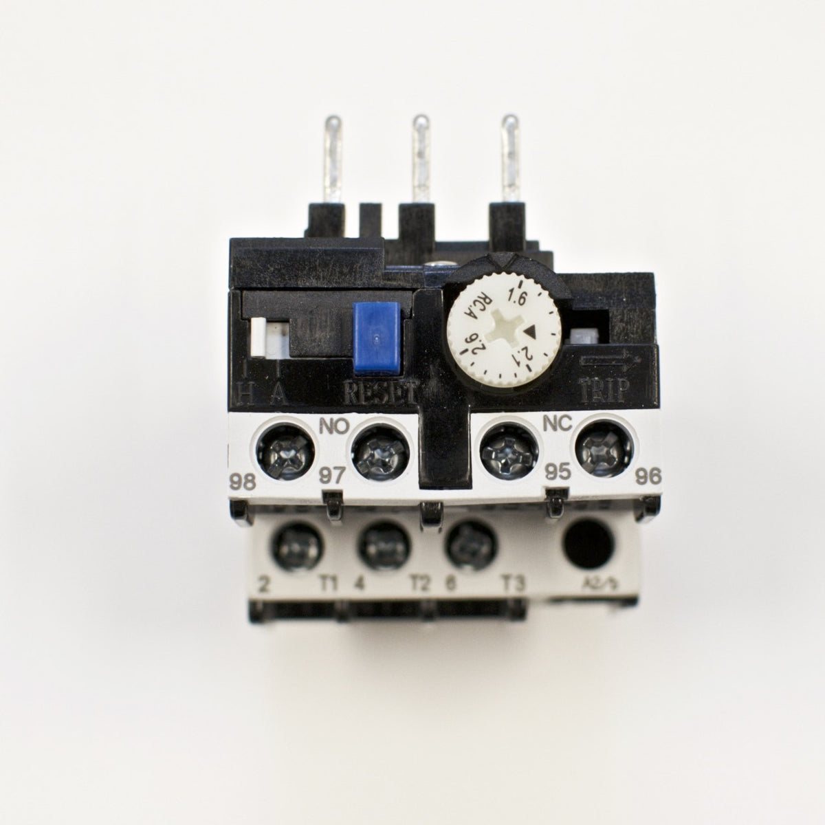 Shihlin TH-P12E 2.1A thermal overload relay, Amp range: 1.6 ~ 2.6A TH-P12ES