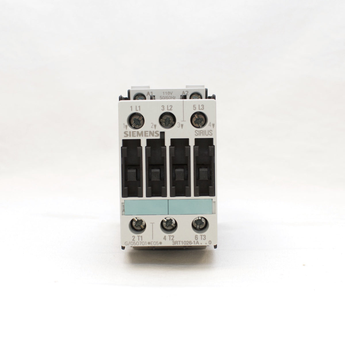 Siemens Magnetic Contactor 3RT1026-1AG20, 110V coil