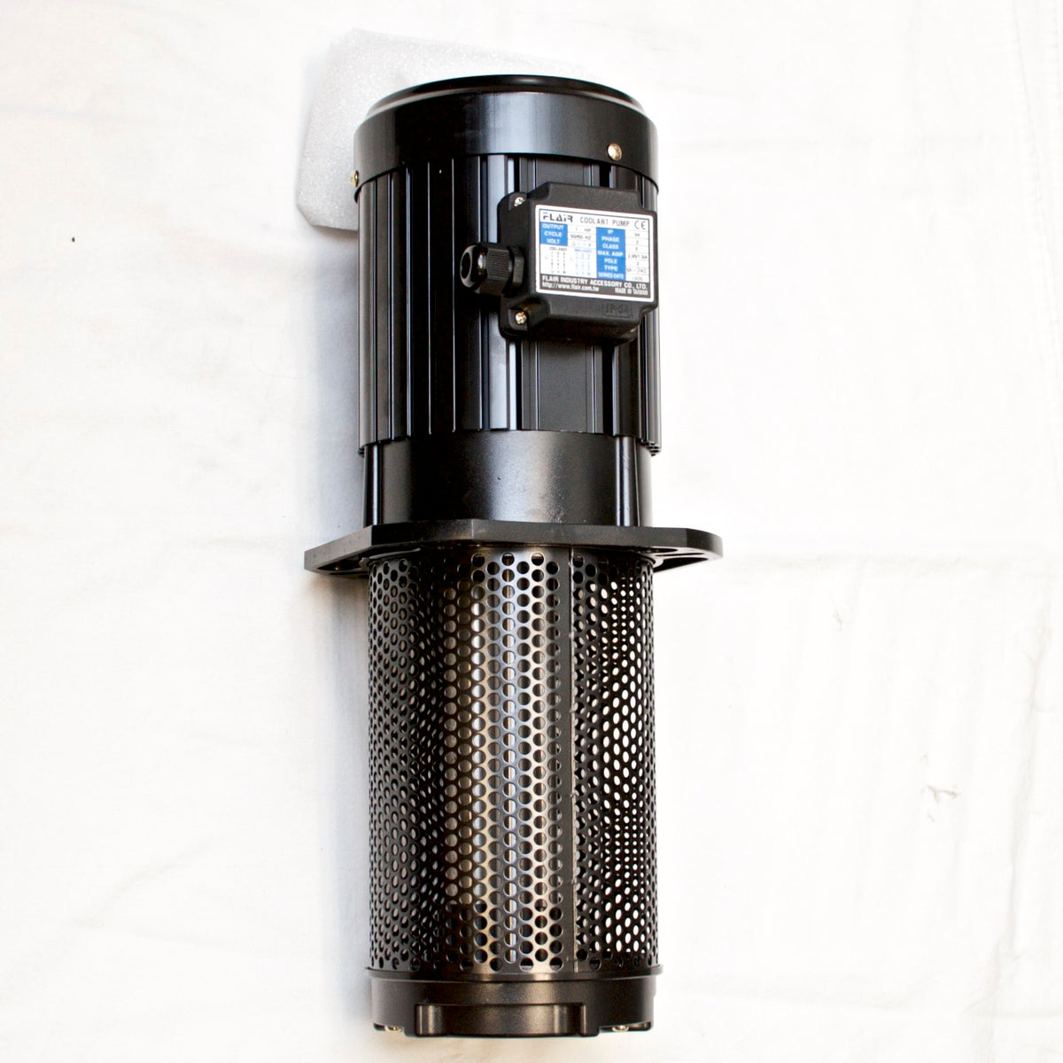 1 HP Filtered Coolant Pump, 220V/440V, 3PH, 240mm (9.4"), FLAIR SP-1240-3