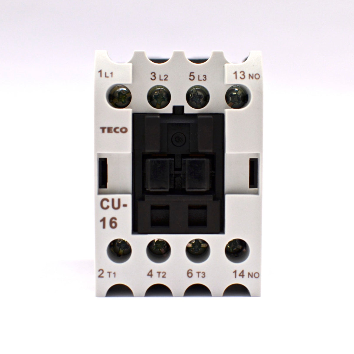 TECO CU-16 Magnetic Contactor, 220VAC Coil Voltage, 3A1a Contacts NO