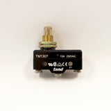 TEND TM-1307 Micro Basic Switch, Panel Mount Plunger, 15A 250VAC