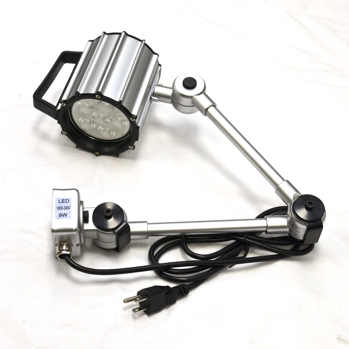 LED-M96 IP65 Waterproof 9W Work Light w/ 17" Arm 110-220V Machine worklight