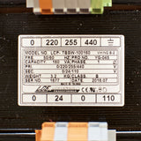 160VA Control Transformer 1PHASE INPUT: 220/255/440V OUTPUT: 24/110V