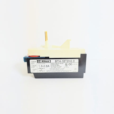 RIKEN BTH-18T2H2.8A thermal overload relay 1.8~2.8A