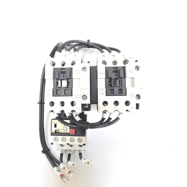 TECO CU-18 110V *2 with RHU-10/25K1 O/L Assembly for Spindle For./Rev.