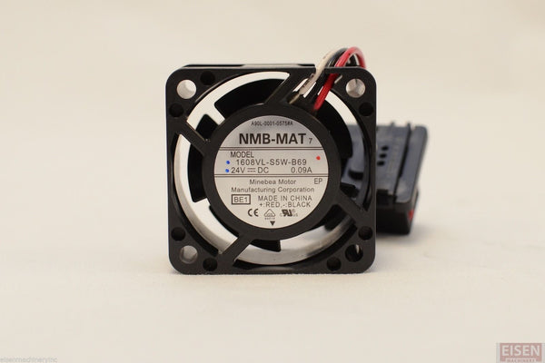 FANUC Fan A90L-0001-0575#A (NMB 1608VL-S5W-B69 or SanAce 9WF0424H6503) 24VDC