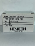 NIDEC NEMICON Rotary Encoder OEW2-1024-2MD 050-00EA DC5V 1024 pulse/rev