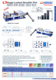 VERTEX VD-660V ANGLE LOCKED VERSATILL VISE W/O BASE