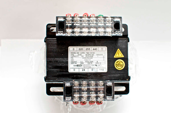 160VA Transformer 1PHASE INPUT: 220/255/440V OUTPUT: 24/110V HYG-015