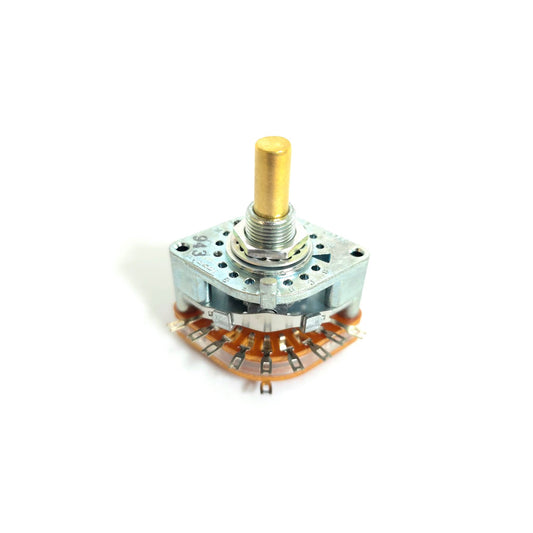 TOSOKU Rotary Switch 5N-1-10-P20r . 20 degree, 10 step, 20 Length